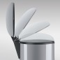 Hailo Tretmülleimer Harmony L 20L Silbern Hailo Tretmülleimer Harmony L 20L Silbern