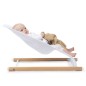 CHILDHOME Babywippe Evolux Naturfarben und Weiß CHILDHOME Babywippe Evolux Naturfarben und Weiß