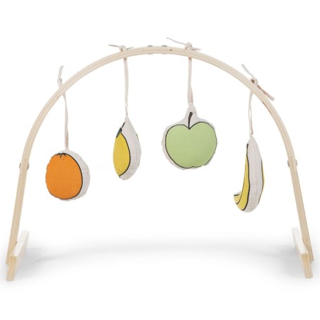 CHILDHOME 4-tlg. Spielzeug-Obst-Set für Erlebnisdecken