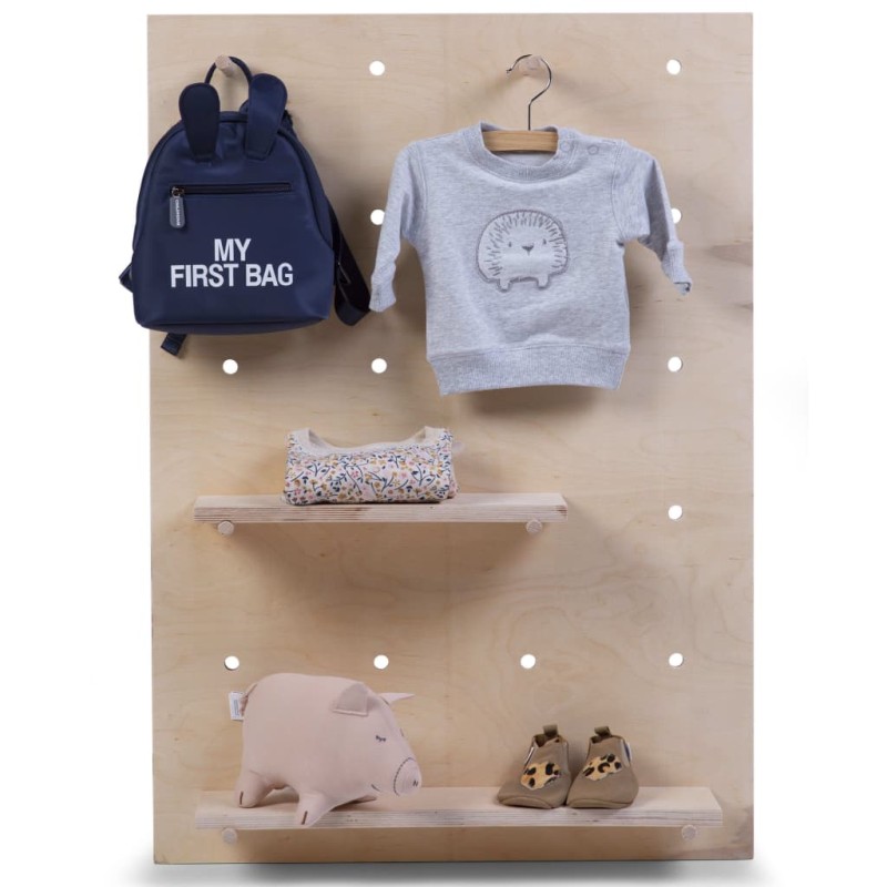 CHILDHOME Steckbrett-Wandregal 92x65x15 cm Natur CHILDHOME Steckbrett-Wandregal 92x65x15 cm Natur
