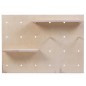 CHILDHOME Steckbrett-Wandregal 92x65x15 cm Natur CHILDHOME Steckbrett-Wandregal 92x65x15 cm Natur