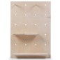 CHILDHOME Steckbrett-Wandregal 92x65x15 cm Natur CHILDHOME Steckbrett-Wandregal 92x65x15 cm Natur