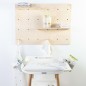 CHILDHOME Steckbrett-Wandregal 92x65x15 cm Natur CHILDHOME Steckbrett-Wandregal 92x65x15 cm Natur