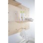 CHILDHOME Steckbrett-Wandregal 92x65x15 cm Natur CHILDHOME Steckbrett-Wandregal 92x65x15 cm Natur
