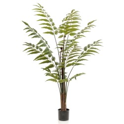 Emerald Kunstlicher Lederfarn im Topf 150 cm 