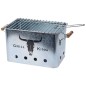 ProGarden Grill mit Holzgriffen Zink ProGarden Grill mit Holzgriffen Zink