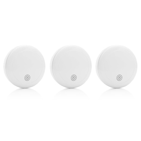 Smartwares Rauchmelder 3 Stk. 10,6x10,6x3,6 cm Weiß
