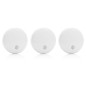 Smartwares Rauchmelder 3 Stk. 10,6x10,6x3,6 cm Weiß Smartwares Rauchmelder 3 Stk. 10,6x10,6x3,6 cm Weiß