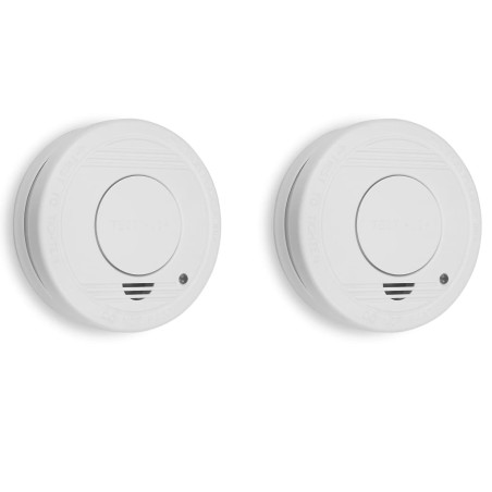 Smartwares Rauchmelder 2 Stk. 10x10x3,5 cm Weiß