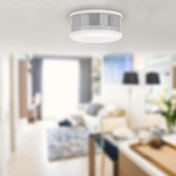 Smartwares Mini Rauchmelder 7 x 7 x 3,4 cm Weiß