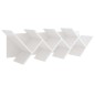 FMD Geometrisches Bücherregal Weiß FMD Geometrisches Bücherregal Weiß