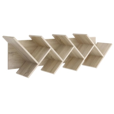 FMD Geometrisches Bücherregal Eiche-Optik