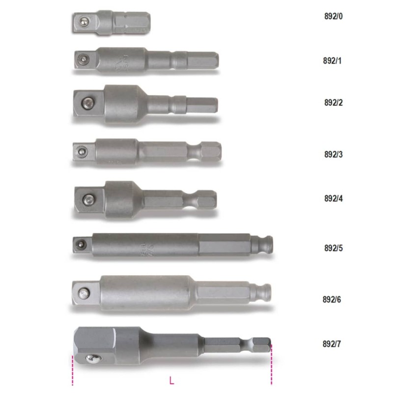 Beta Tools Adapter für Steckschlüssel 892/7 Beta Tools Adapter für Steckschlüssel 892/7