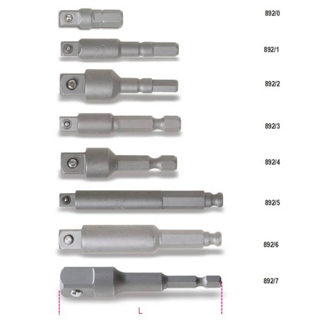 Beta Tools Adapter für Steckschlüssel 892/7