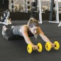 SKLZ Bauchtrainer Core Wheels Gelb und Schwarz SKLZ Bauchtrainer Core Wheels Gelb und Schwarz