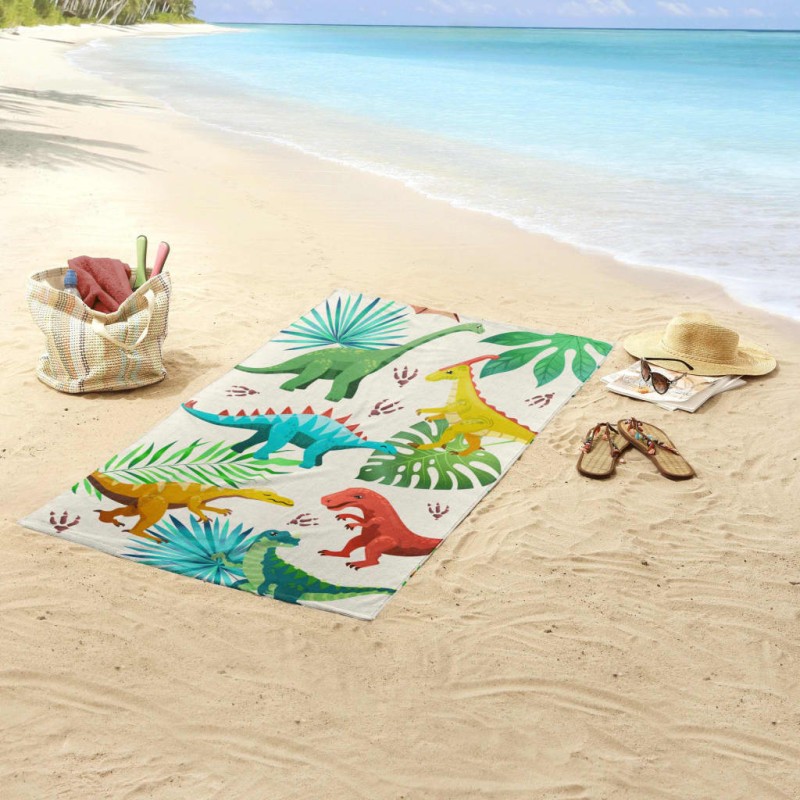 Good Morning Strandtuch DINOS 75x150 cm Mehrfarbig Good Morning Strandtuch DINOS 75x150 cm Mehrfarbig