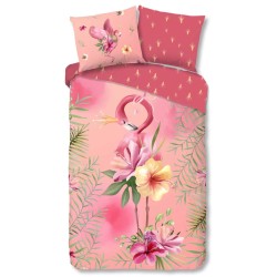 Good Morning Kinder-Bettwäsche-Set QUEEN 140x200/220 cm Rosa