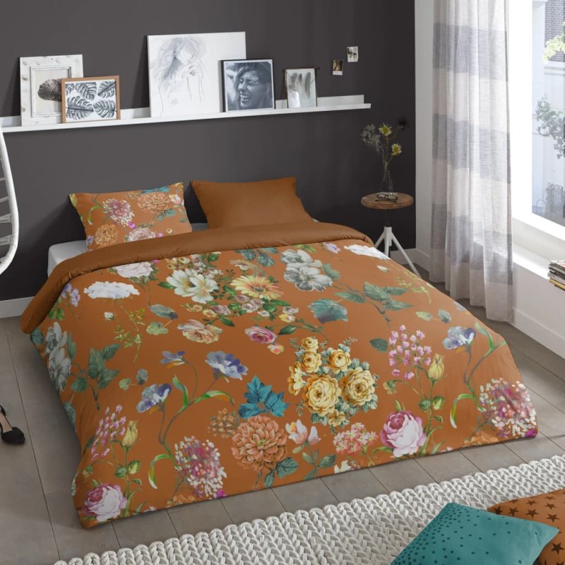 Good Morning Bettwäsche-Set SHINSHOU 200x200 cm Terrabraun Good Morning Bettwäsche-Set SHINSHOU 200x200 cm Terrabraun