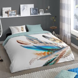 Good Morning Bettwäsche-Set FEATHER 200x200/220 cm Mehrfarbig