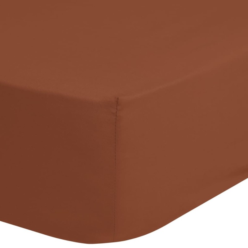 Good Morning Jersey-Spannbettlaken 180x220 cm Terrakottarot Good Morning Jersey-Spannbettlaken 180x220 cm Terrakottarot