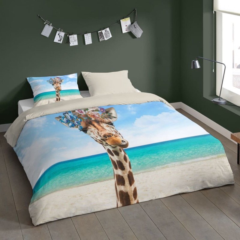 Pure Bettwäsche-Set COOL GIRAFFE 240x200/220 cm Pure Bettwäsche-Set COOL GIRAFFE 240x200/220 cm