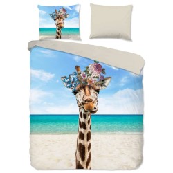 Pure Bettwäsche-Set COOL GIRAFFE 240x200/220 cm