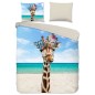 Pure Bettwäsche-Set COOL GIRAFFE 240x200/220 cm Pure Bettwäsche-Set COOL GIRAFFE 240x200/220 cm