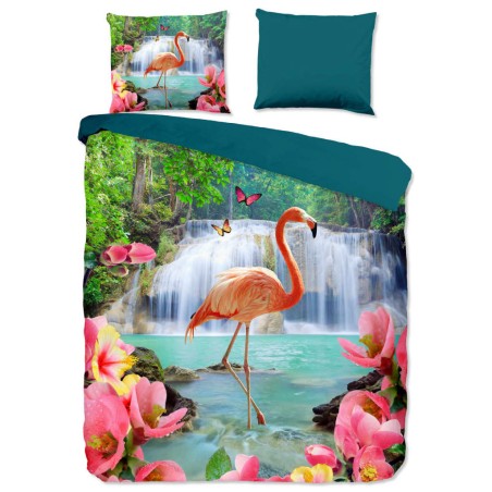 Pure Bettwäsche-Set FLAMINGO 240x200/220 cm