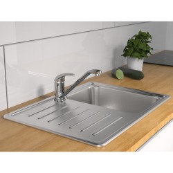 SCHÜTTE Spültischarmatur ALBATROS Niederdruck Chrom