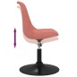 vidaXL Esszimmerstühle 4 Stk. Drehbar Rosa Samt vidaXL Esszimmerstühle 4 Stk. Drehbar Rosa Samt