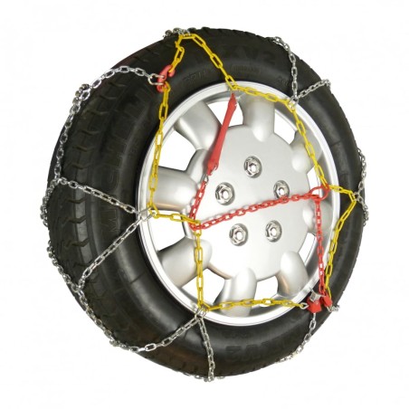 Carpoint Schneeketten "KNN-50" 9 mm Silber