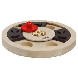 FLAMINGO Hunde-Intelligenzspielzeug Hera 25 cm Holz 