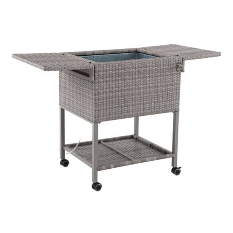 AXI Kühlwagen Country Rattan-Optik 76 L Braun AXI Kühlwagen Country Rattan-Optik 76 L Braun