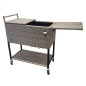 AXI Kühlwagen Country Rattan-Optik 76 L Braun AXI Kühlwagen Country Rattan-Optik 76 L Braun