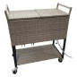 AXI Kühlwagen Country Rattan-Optik 76 L Braun AXI Kühlwagen Country Rattan-Optik 76 L Braun