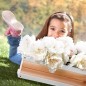 AXI Blumenkasten für Spielhaus Braun und Weiß AXI Blumenkasten für Spielhaus Braun und Weiß