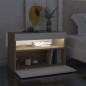 vidaXL TV-Schränke LED-Leuchten 2 Stk. Weiß Sonoma-Eiche 60x35x40 cm vidaXL TV-Schränke LED-Leuchten 2 Stk. Weiß Sonoma-Eiche 60x35x40 cm