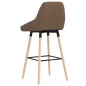 Barhocker 2 Stk. Taupe Stoff Barhocker 2 Stk. Taupe Stoff