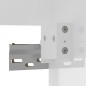 vidaXL Badschrank mit Spiegel Hochglanz-Weiß Holzwerkstoff vidaXL Badschrank mit Spiegel Hochglanz-Weiß Holzwerkstoff