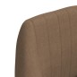 Barhocker 2 Stk. Taupe Stoff Barhocker 2 Stk. Taupe Stoff