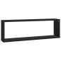 vidaXL Würfelregale 2 Stk. Schwarz 80x15x26,5 cm Holzwerkstoff vidaXL Würfelregale 2 Stk. Schwarz 80x15x26,5 cm Holzwerkstoff