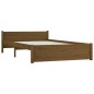 vidaXL Massivholzbett Honigbraun 120x190 cm vidaXL Massivholzbett Honigbraun 120x190 cm