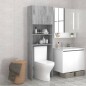 vidaXL Waschmaschinenschrank Grau Sonoma 64x25,5x190 cm vidaXL Waschmaschinenschrank Grau Sonoma 64x25,5x190 cm