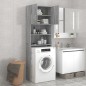 vidaXL Waschmaschinenschrank Grau Sonoma 64x25,5x190 cm vidaXL Waschmaschinenschrank Grau Sonoma 64x25,5x190 cm