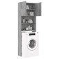 vidaXL Waschmaschinenschrank Grau Sonoma 64x25,5x190 cm vidaXL Waschmaschinenschrank Grau Sonoma 64x25,5x190 cm