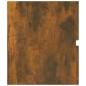 vidaXL Waschbeckenschrank Räuchereiche 100x38,5x45 cm Holzwerkstoff vidaXL Waschbeckenschrank Räuchereiche 100x38,5x45 cm Holzwerkstoff