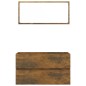 vidaXL 2-tlg. Badmöbel-Set Räuchereiche Holzwerkstoff vidaXL 2-tlg. Badmöbel-Set Räuchereiche Holzwerkstoff