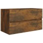 vidaXL 2-tlg. Badmöbel-Set Räuchereiche Holzwerkstoff vidaXL 2-tlg. Badmöbel-Set Räuchereiche Holzwerkstoff