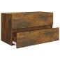 vidaXL 2-tlg. Badmöbel-Set Räuchereiche Holzwerkstoff vidaXL 2-tlg. Badmöbel-Set Räuchereiche Holzwerkstoff