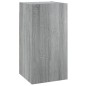 vidaXL TV-Schränke 2 Stk. Grau Sonoma 30,5x30x60 cm Holzwerkstoff vidaXL TV-Schränke 2 Stk. Grau Sonoma 30,5x30x60 cm Holzwerkstoff